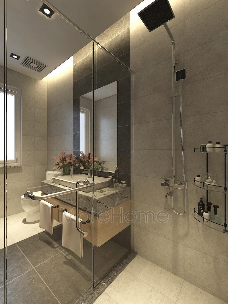 Thiết kế nội thất phòng tắm biệt thư ParkCity Hà Đông